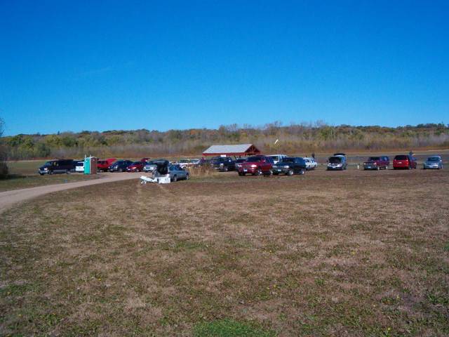 Full parking lot